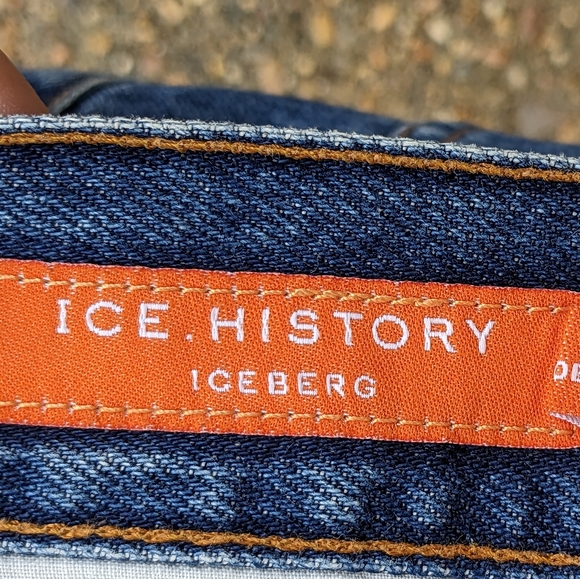 ICEBERG Ice History Y2K VTG Tom And Jerry Cartoon Jeans Blue Straight Mens 42x28 - Picture 6 of 16